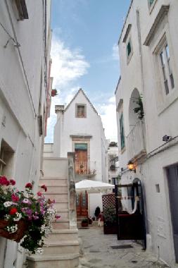 Typical street of Locorotondo