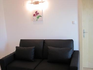 Comfy sofa bed in the lounge