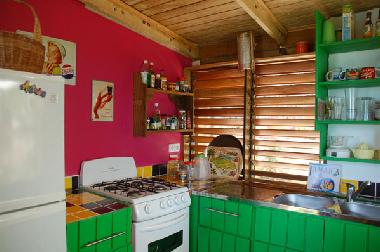 rustic kitchen of Flo