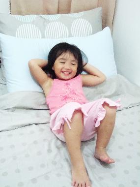 Angel relaxing.. :)