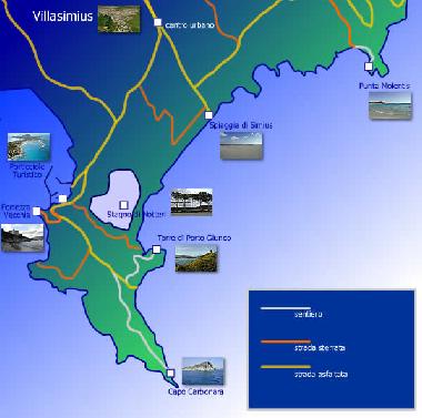 map of territory of VILLASIMIUS