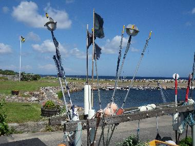 The Brantevik harbour. About 5 km from the house