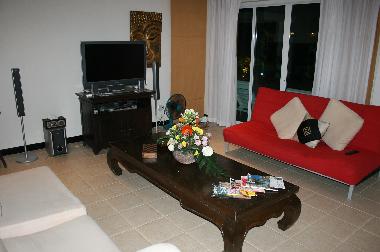 Livingroom with Sony home cinema