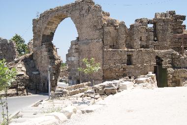 Roman Entrance to Town Centre