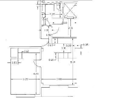 Plan, as the flat is still being built, I just can so the plan of the flat, and of the bath and kitc