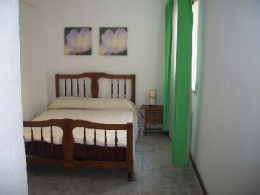 The first double bedroom with built in wardrobes.