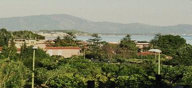 Sea view from the garden