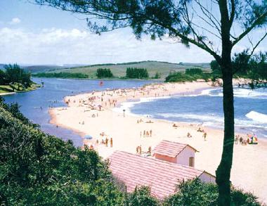 Zinkwazi Lagoon mouth
