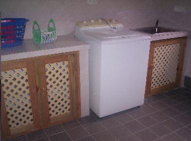 Laundry which also has a Laundry Tub/Sink