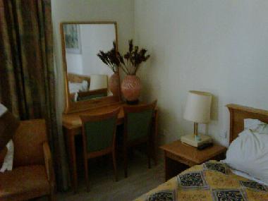 The inside of the room