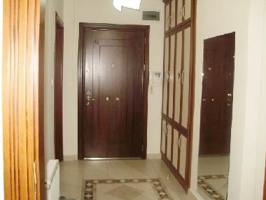 Building main door with security camera door buzzer phone system 