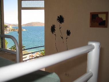 Sea view from the second bedroom