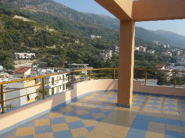 Mountain view from the terrace