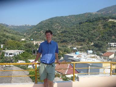 Mountain view from the terrace