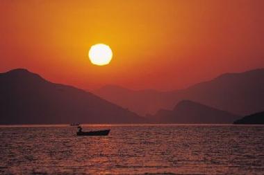 World famous Calis sunset