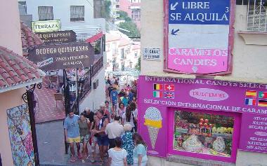 Day night shopping in Torremolinos