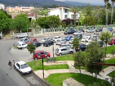 view from the balcony 