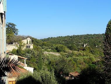 View to east from terrace