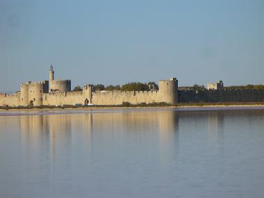 Ramparts of Aigues Mortes in the Camargues