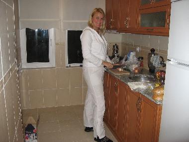 Kitchen is complete with dish washer, not showned on the picture.