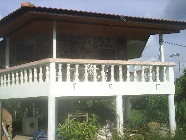 LARGE RAISED  COVERED  TERRACE