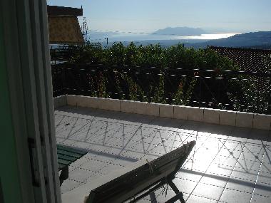 view from balcony to Malian golf