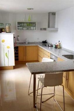 large fully equipped kitchen