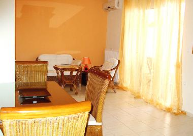 The spacious lounge area