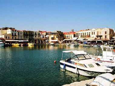 The old marina in Rethymno
