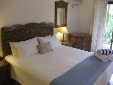 King size bed with ensuite behind