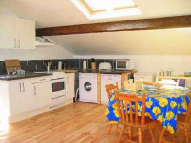 Gite Kitchen and dining area
