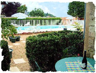terrace overlooks 12 X 6 m heated pool