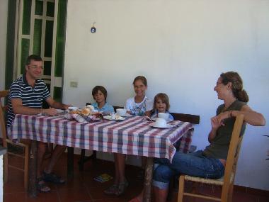 Famiglia ospite italiana