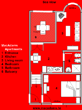 Holiday Apartment in Novalja (Primorsko-Goranska) or holiday homes and vacation rentals