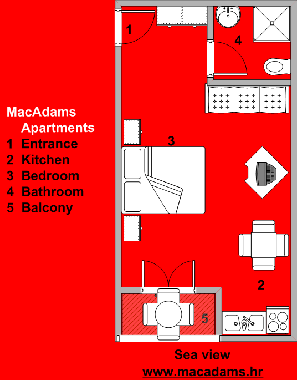Holiday Apartment in Novalja (Primorsko-Goranska) or holiday homes and vacation rentals