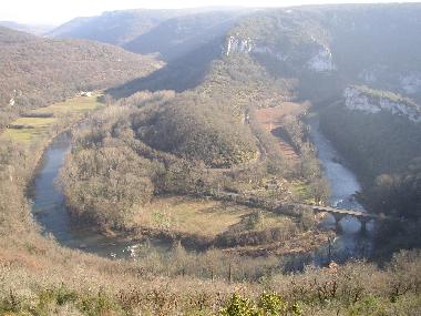 The river Aveyron