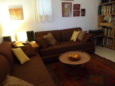 the sofas are two 90 cm single beds that can be put together