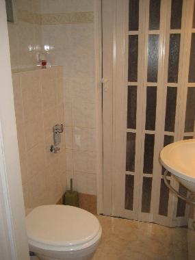 Seperate toilet and sink