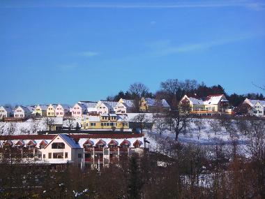 Biodorf and Bio Thermen Hotel in winter