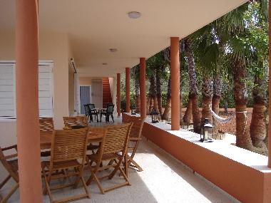 Groung floor terrace