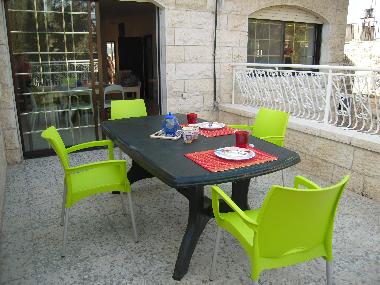 Breakfast balcony
