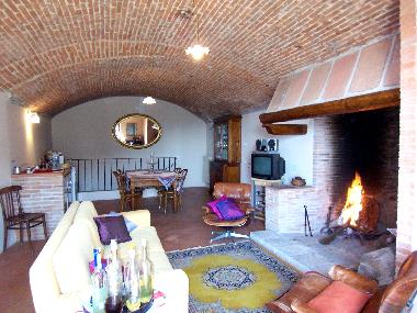 Apartment "CUCINA DEI FRATI" living room