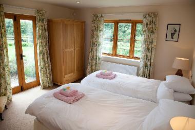 The third bedroom can also be arranged as a double or twin.