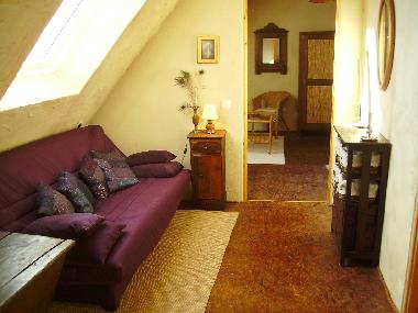 A not counted sleeping-couch