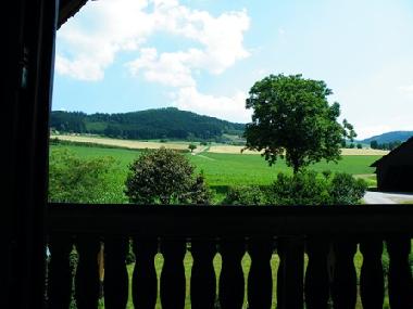 View from the balcony