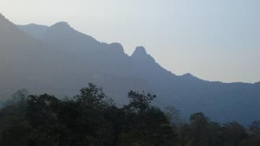 in the foothills of Thailand's 3rd highest mountain