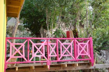 the deck of Flo