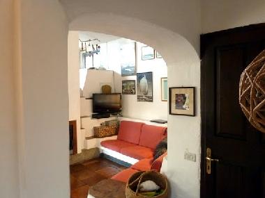 the corridor to the entry