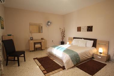 Air-conditioned double bedroom