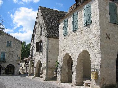 Houses from the middle-age